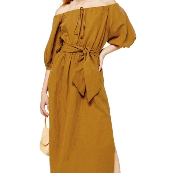 TOPSHOP off shoulder dress - Picture 2 of 8